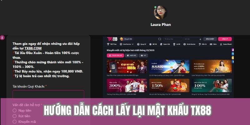 Quên Mật Khẩu TX88 - Hướng Dẫn Cách Lấy Lại Chi Tiết 3 Hướng dẫn cách lấy lại mật khẩu TX88